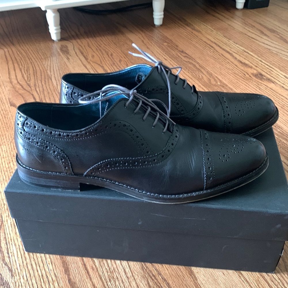 Men’s Aston Grey Dress Shoes
